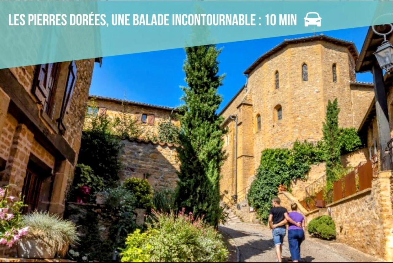 Ravissant Appartement T2 Proche Autoroute Et Centre-Ville ヴィルフランシュ・シュル・ソーヌ エクステリア 写真